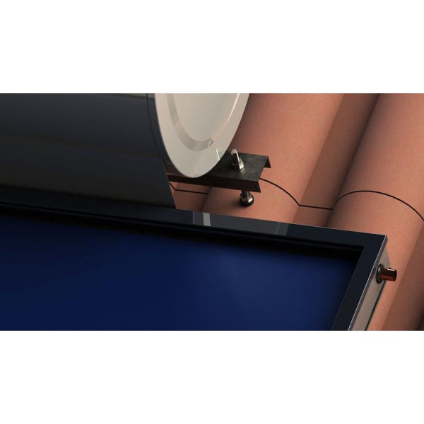 ΗΛΙΑΚΟΣ ΘΕΡΜΟΣΙΦΩΝΑΣ SAMMLER GLASS A SERIES A230, 200LT, 4,2Μ2 Δ.Ε. , ΒΑΣΗ ΤΑΡΑΤΣΑΣ